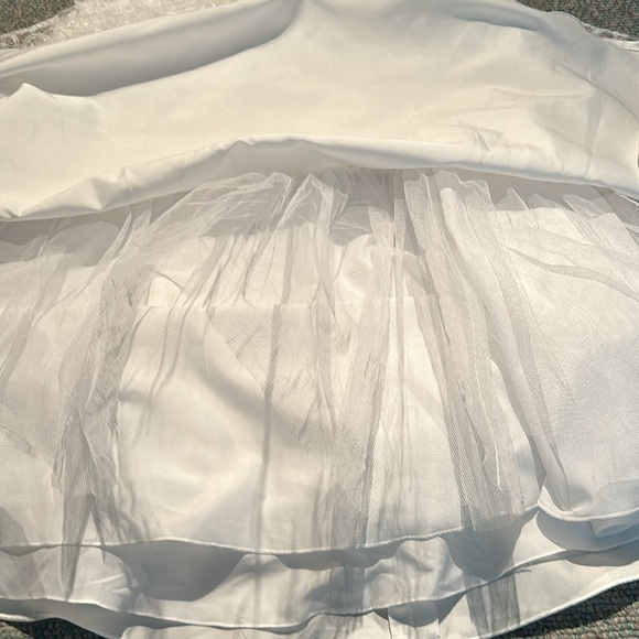 David’s Bridal Dress size 16 Tea Length white - Picture 12 of 15